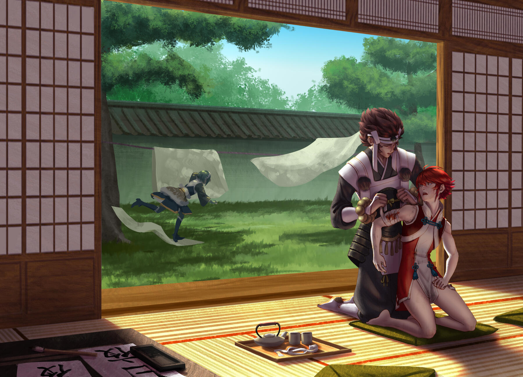 Hinoka and her Retainers